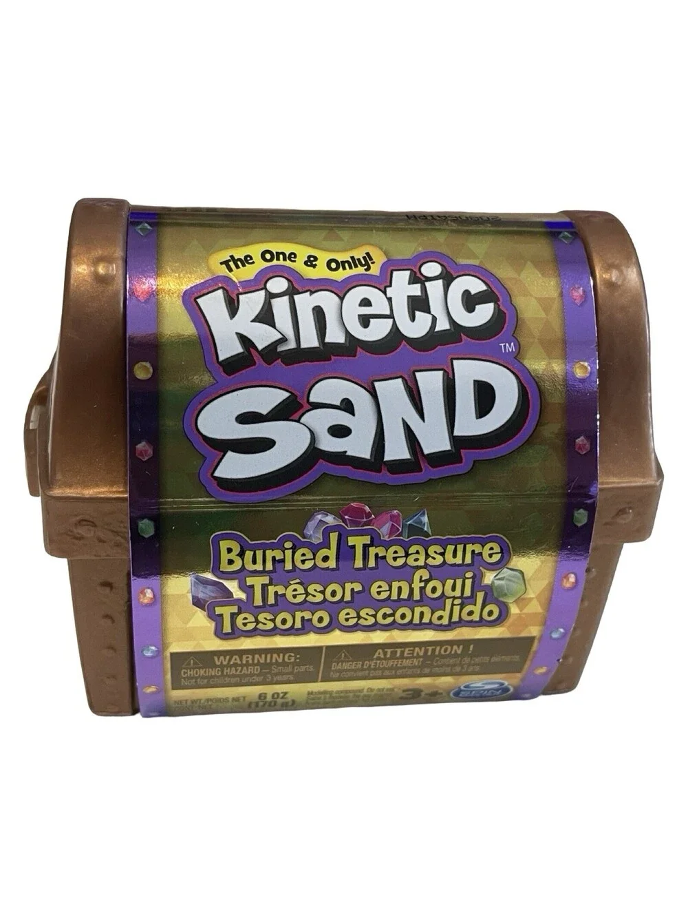 Kinetic Sand Hidden Buried Treasure Playset 6oz